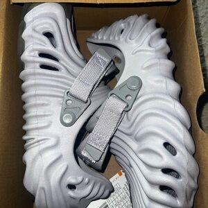 CROCSxSalemBembury-Light purple Mules (Navy Blue straps INCLUDED)